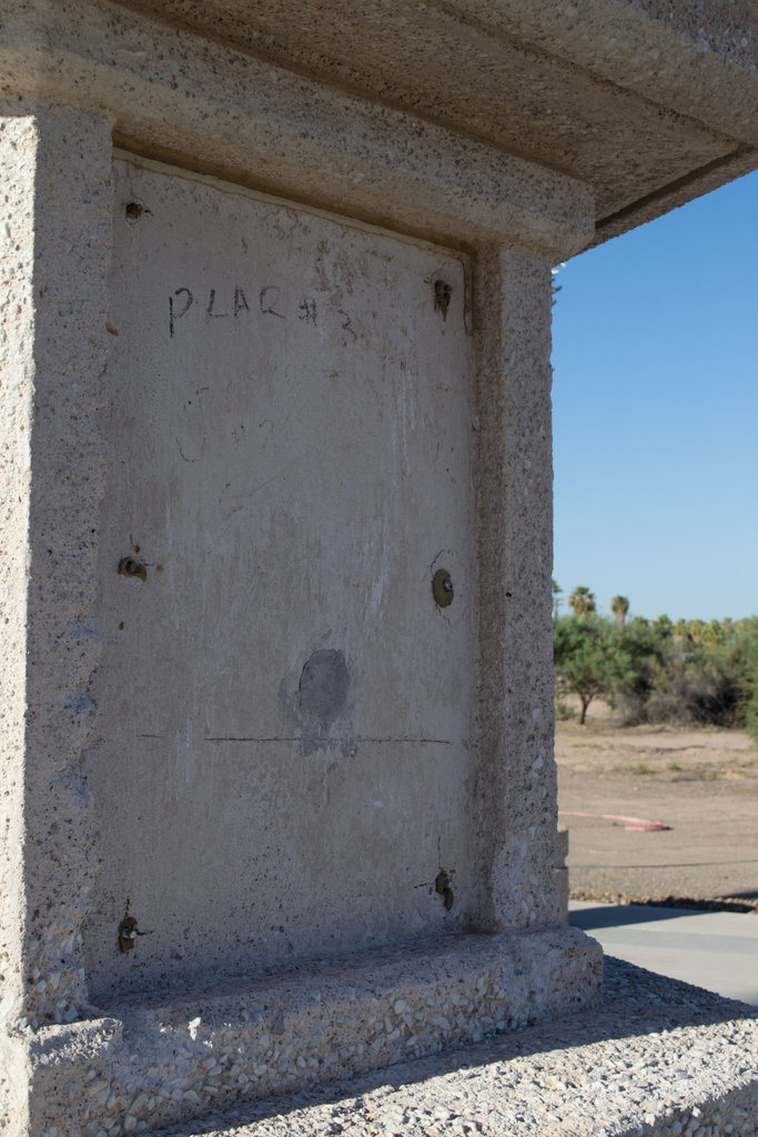 Poston, AZ Japanese Internment Camp monument desecration (0710)