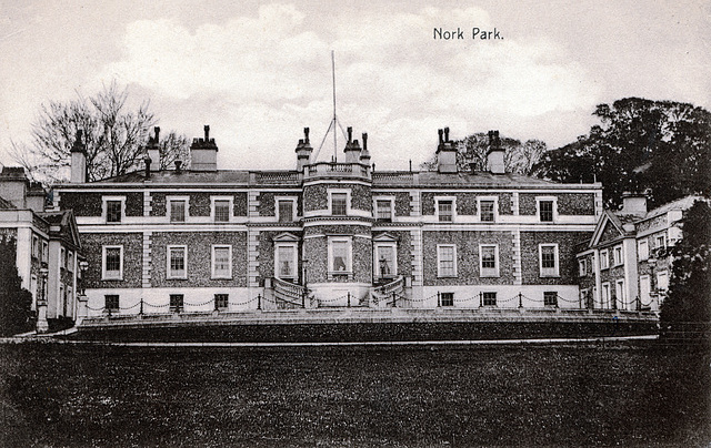 Nork Park, Banstead, Surrey (Demolished c1930)