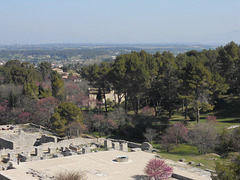 Southern Alps on the far right in the mist