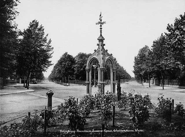 Drinking Fountain, Queen's Road, Cheltenham W6705