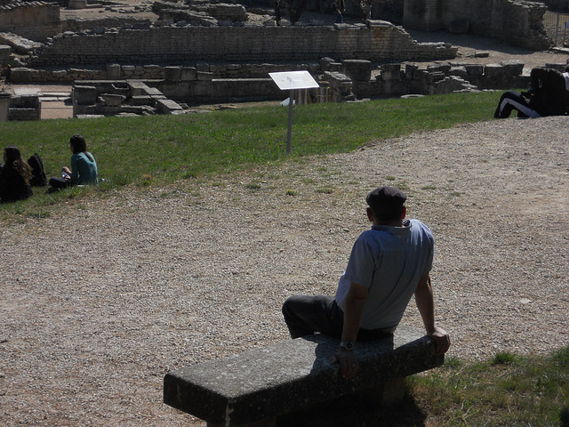 Not only school children on outing