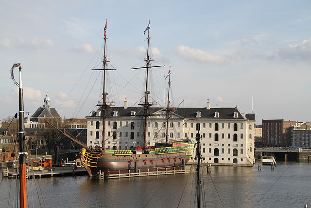 Le musée de la marine - Amsterdam