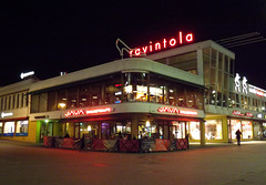 The Lasipalatsi at Night in Helsinki, April 2013