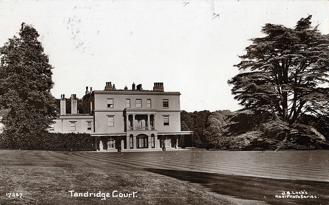 Tandridge Court, Surrey (Demolished)