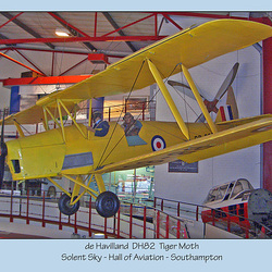 de Havilland  DH82 - Tiger Moth - Solent Sky - Southampton - 8.8.2005
