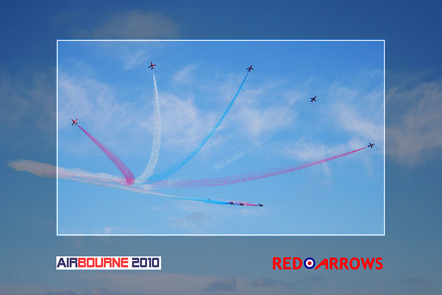 Red Arrows - Airbourne - 14.8.2010