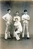 Cricketers, Leeds, c1880