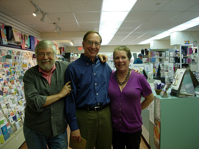 Chuck and Mary Lee at their store