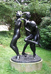 The Three Graces by Charles Carey Rumsey in the Nassau County Museum of Art, September 2009