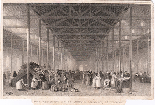 Saint John's Market, Liverpool, (Demolished)