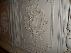 Interior detail, dead bird