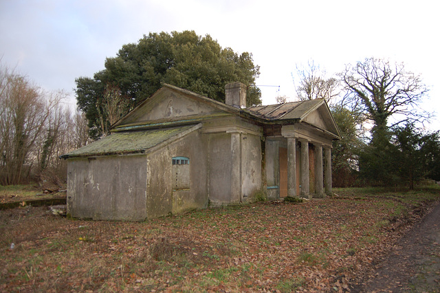 Lodge (now restored), Thorington Hall, Suffolk