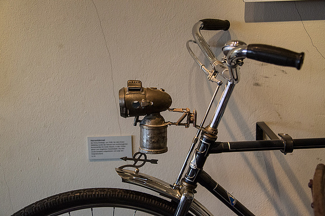 20140315 0973VRAw [D-LIP] Fahrrad, Karbidlampe, Ziegeleimuseum-