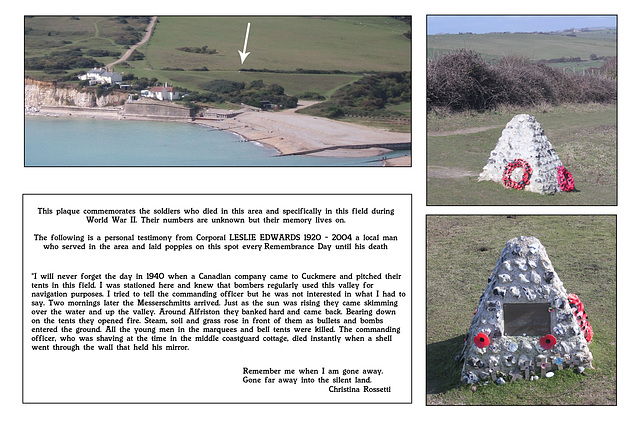 Cuckmere WW2 war memorial