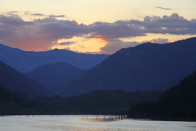 Morning at Earthquake Lake