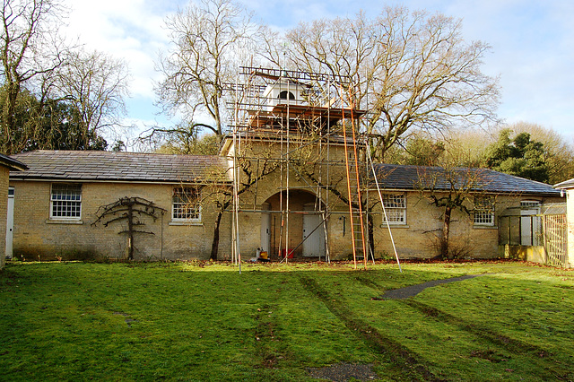 Stable courtyard, Thorington Hall, Suffolk