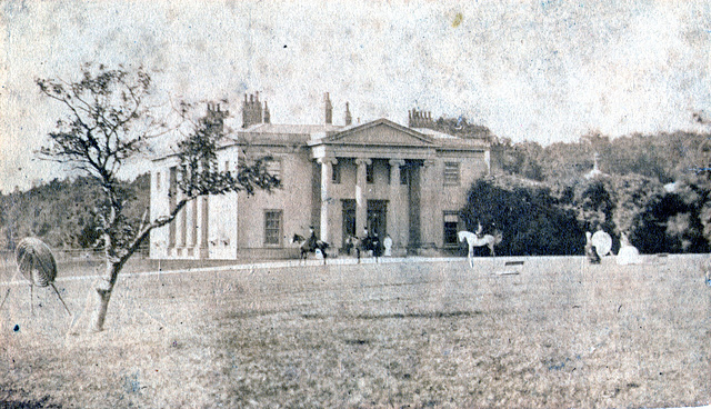 Thorington Hall, Suffolk (demolished) - Entrance Facade