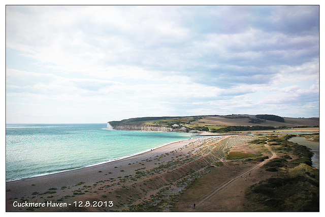 Cuckmere Haven - 12.8.2013