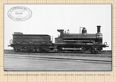 S&DJR 2-4-0 of 1866 no 15a - initially no.19 then 15 - built by the Vulcan Foundry at Newton-le-Willows
