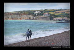 A walk on the beach - Cuckmere Haven - 12.8.2013