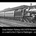 GWR 4079 Pendennis Castle Cardiff July 1939