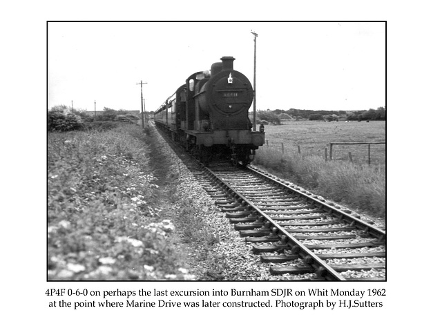 4F 44411 at Burnham-on-Sea Whit Monday 1962