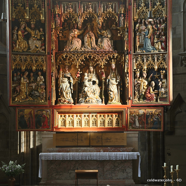 Altar detail within St Stephen's Cathedral