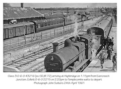 Highbridge station - 24.4.1961