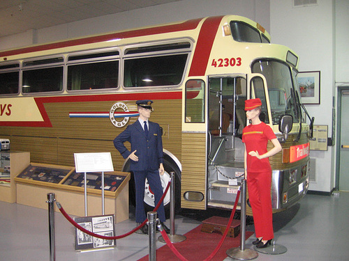 Golden Eagle Continental Trailways Bus