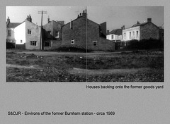 Burnham environs goods yard area - circa 1969