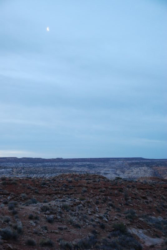 Horseshoe and Crescent Moon