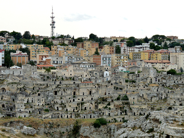 Matera- View from the Belvedere