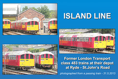 Island line depot Ryde St Johns Rd 31 5 2013