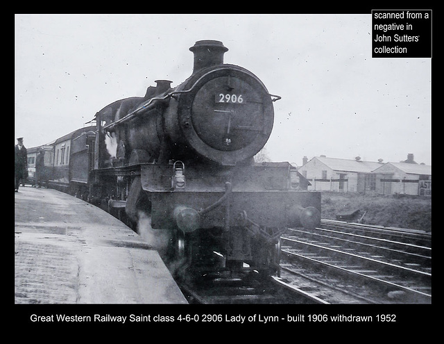 GWR 4-6-0 2906 Lady of Lynn