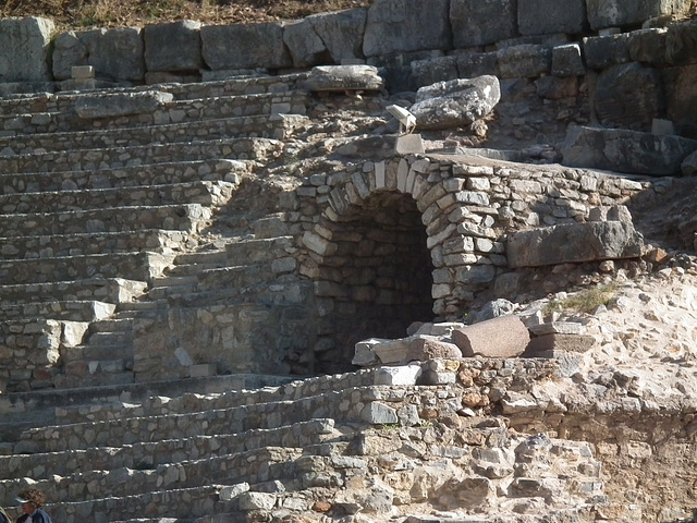 Entrance to the amphitheatre at Ephesus