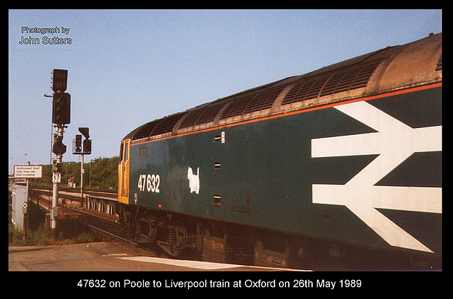 47632 at Oxford on  26.5.1989