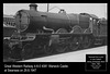 GWR 4-6-0 4081 Warwick Castle at Swansea on 29.8.1947