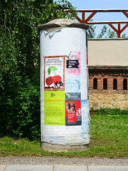 Naumburg 2013 – Advertising column