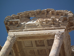 Library roof detail at Ephesus
