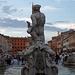 Detail of the Fountain of the Moor in Piazza Navona, July 2012