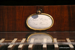 Haydn's House, Eisenstadt - Haydn's Piano detail
