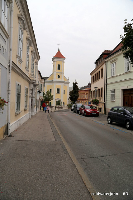 The Franciscan Monastery Church from Haydn's House, Eisenstadt