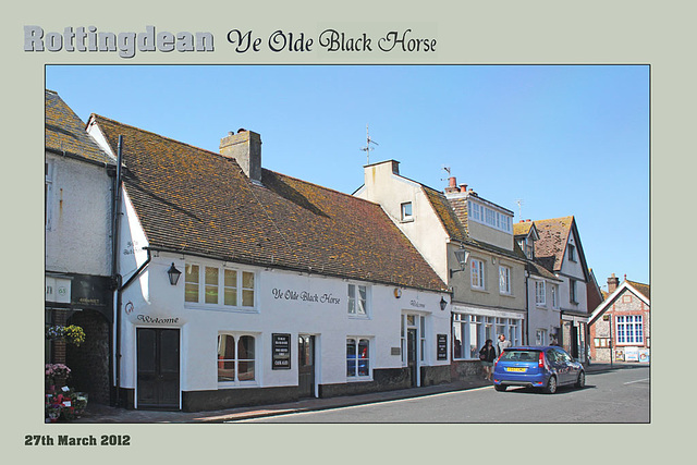 Ye Olde Black Horse, Rottingdean - 27.3.2012