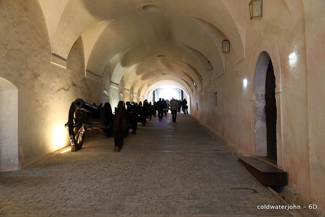 The Cannon gallery ramp