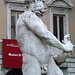 Detail of the Fountain of the Moor in Piazza Navona, July 2012