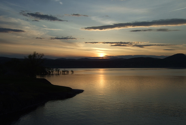 Sunset on Lake Champlain