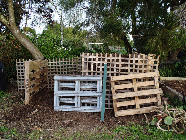 our new compost bays