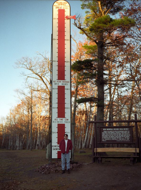 Keweenaw Snow Thermometer