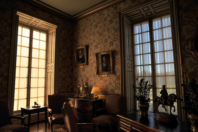 Salon des portraits du Château de Cheverny