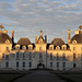 Château de Cheverny aux dernières lueurs du soleil